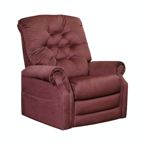 Catnapper Furniture Living Room Power Lift Recliner 4824-Vino