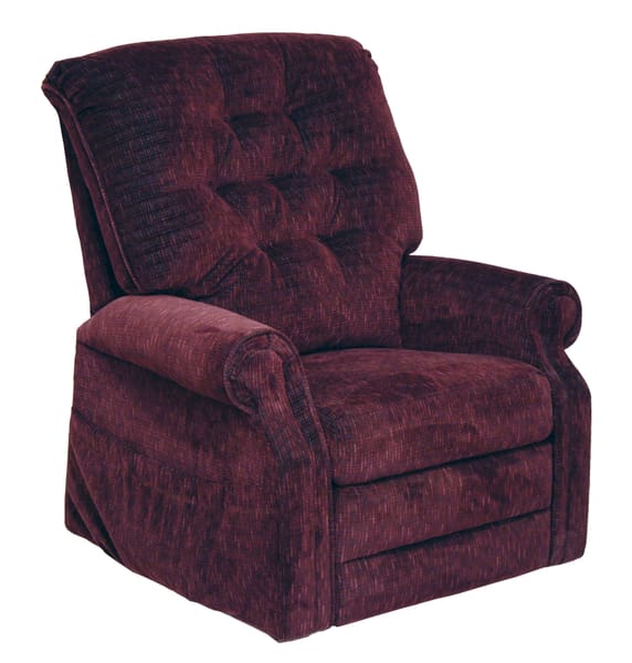 Catnapper Furniture Living Room Power Lift Recliner 4824-Vino