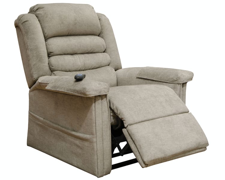 Catnapper Furniture Living Room Pow'r Lift Full Lay-Out Chaise Recliner 4832-Bamboo