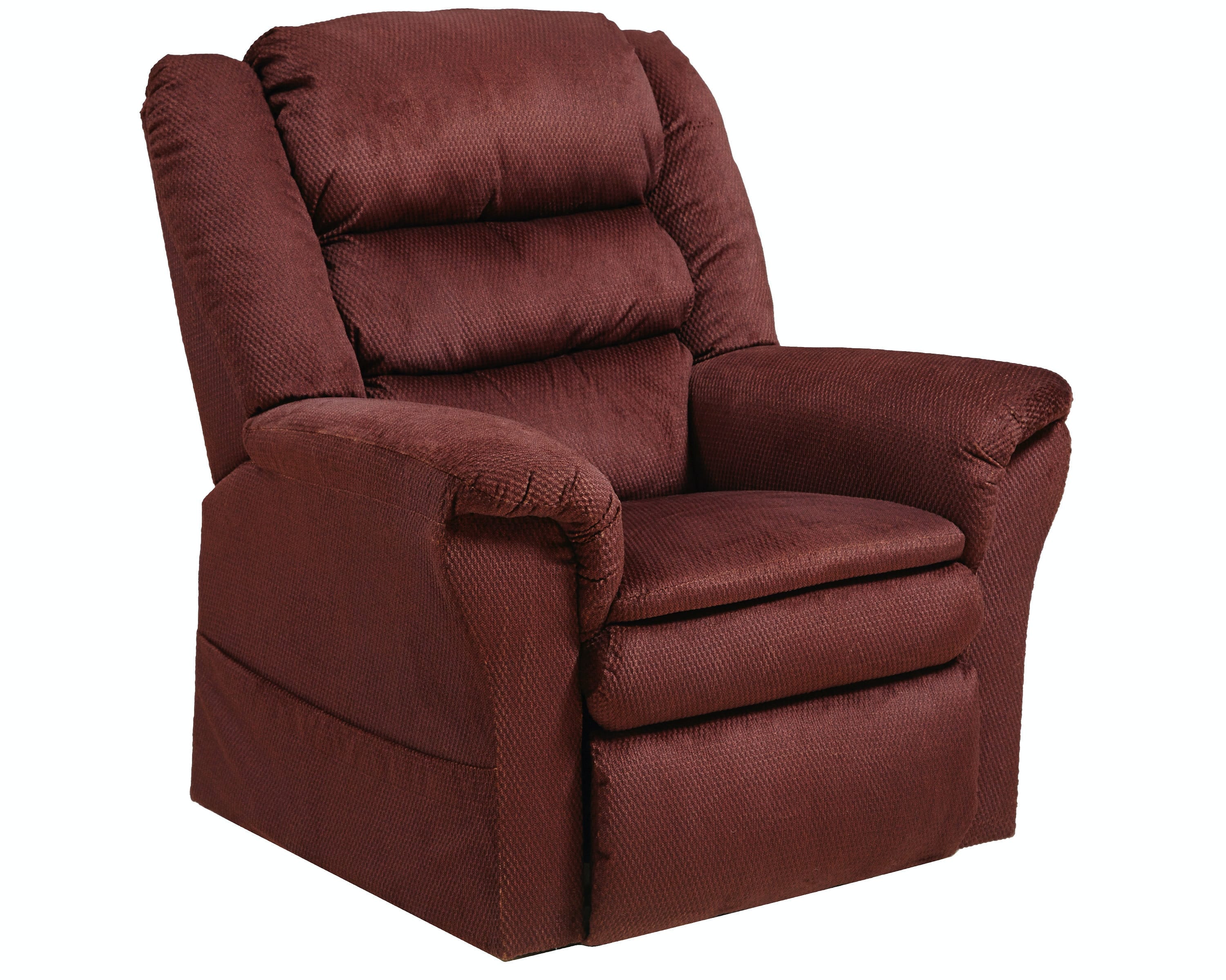Catnapper Furniture Living Room Power Lift. Recliner 4850-Berry
