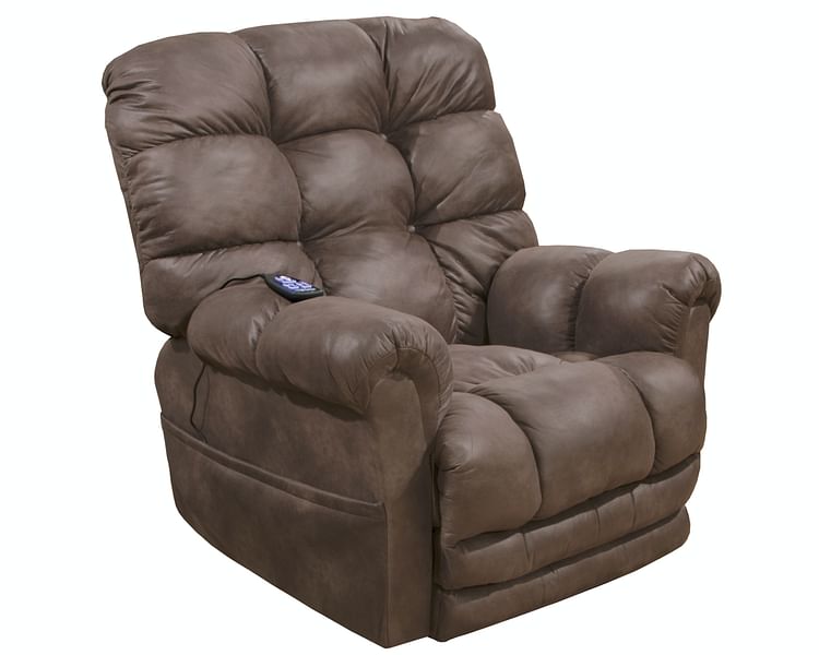 Catnapper Furniture Living Room Power Lift Recliner with Dual Motor and Extended Ottoman 4861-Dusk