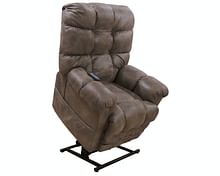 Catnapper Furniture Living Room Power Lift Recliner with Dual Motor and Extended Ottoman 4861-Dusk