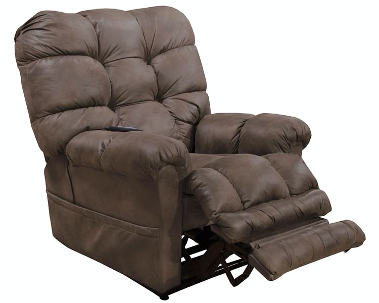 Catnapper Furniture Living Room Power Lift Recliner with Dual Motor and Extended Ottoman 4861-Dusk
