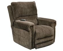 Catnapper Furniture Living Room Power Headrest with Lumbar Power Lay Flat Recliner 764862-Tigers Eye