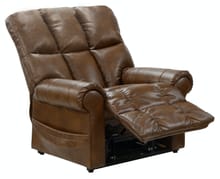 Catnapper Furniture Living Room Power Lift Recliner 4898-Chestnut