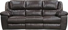 Catnapper Furniture Living Room Ultimate Sofa with 3 Recliners and Drop Down Table 49145
