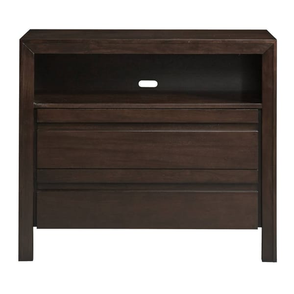 Modus Bedroom Element Media Chest In Chocolate Brown 4G2289