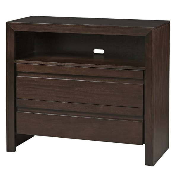 Modus Bedroom Element Media Chest In Chocolate Brown 4G2289