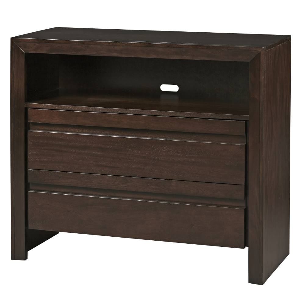 Modus Bedroom Element Media Chest In Chocolate Brown 4G2289