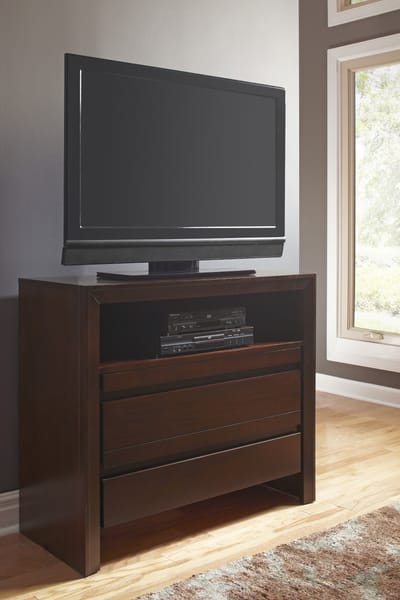 Modus Bedroom Element Media Chest In Chocolate Brown 4G2289