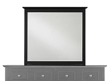 Modus Accessories Paragon Beveled Glass Mirror In Black 4N0283