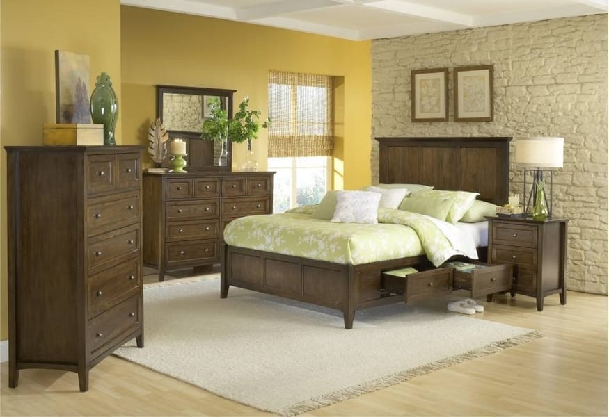 Modus Bedroom Paragon Eight Drawer Dresser In Truffle 4N3582
