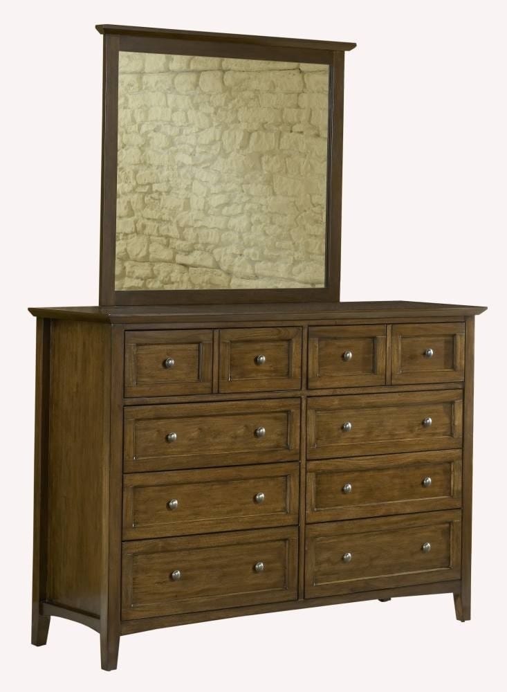 Modus Bedroom Paragon Eight Drawer Dresser In Truffle 4N3582