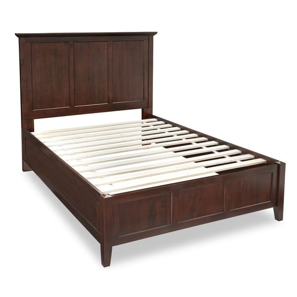Modus Bedroom Paragon Wood Panel Bed In Truffle 4N35L4