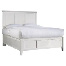Modus Bedroom Paragon Wood Panel Bed In White 4NA4L6