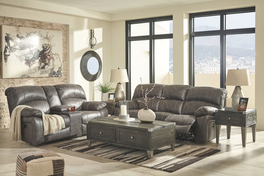 Ashley Living Room Dunwell Power Reclining Sofa 5160115