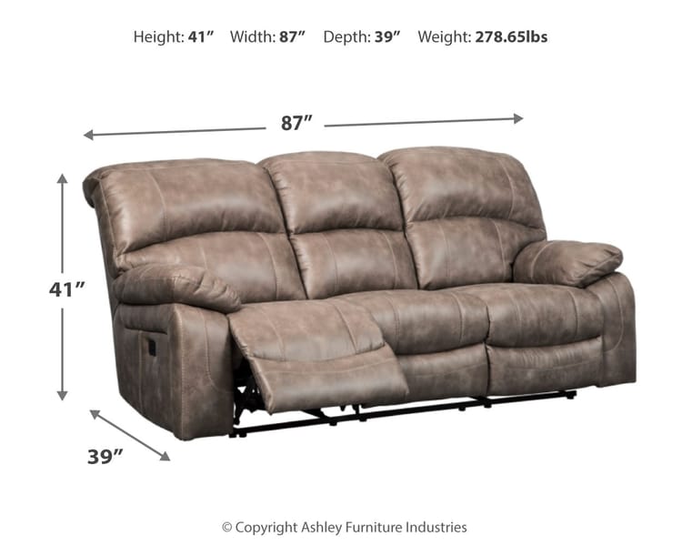 Ashley Living Room Dunwell Power Reclining Sofa 5160215