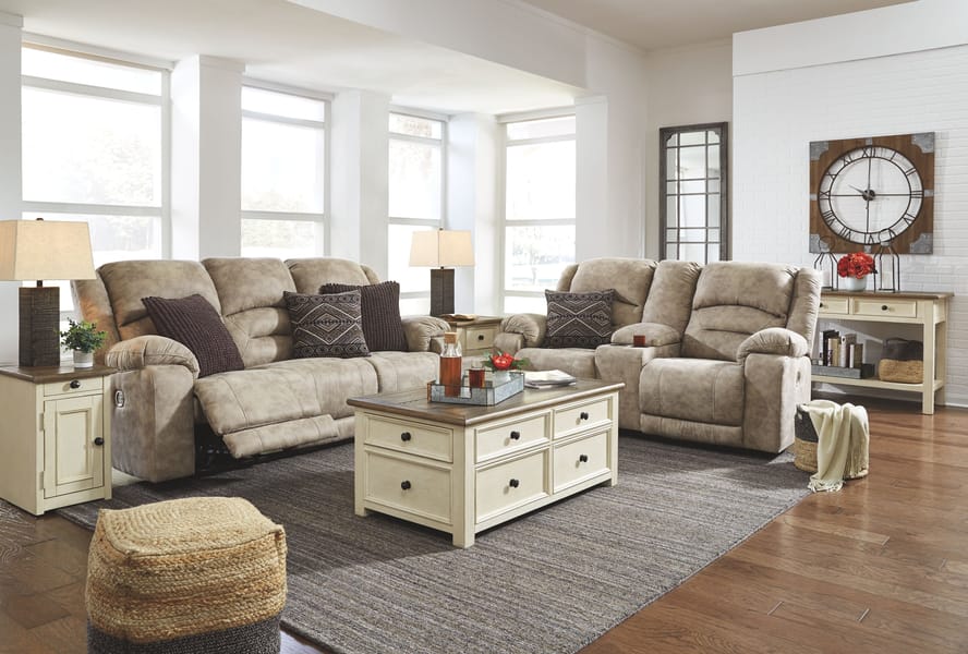 Ashley Living Room Bolanburg Sofa/Console Table T637-4