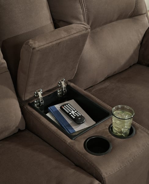 Ashley Living Room Next-Gen Gaucho Reclining Loveseat with Console 5420494