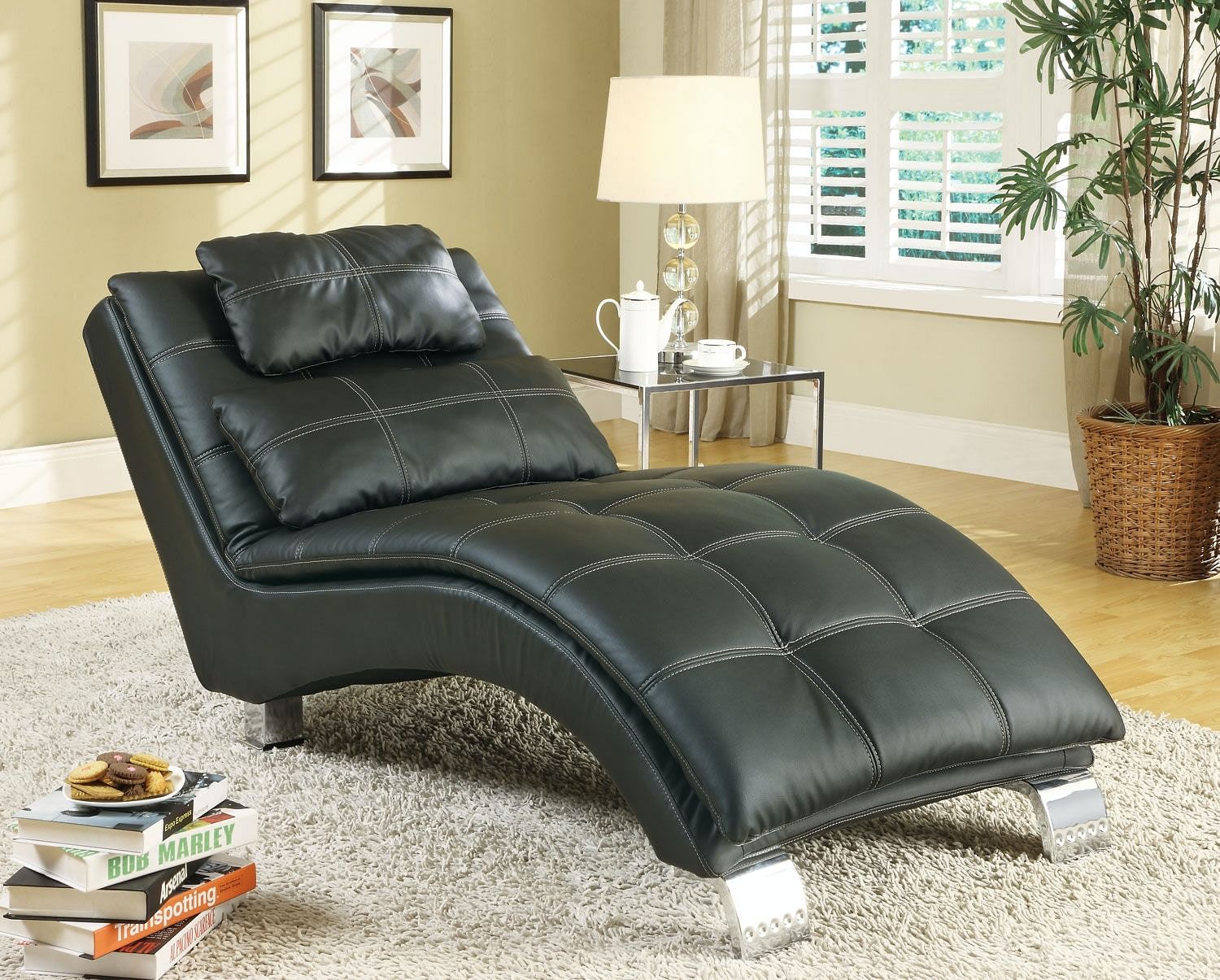 Coaster Living Room Chaise 550075