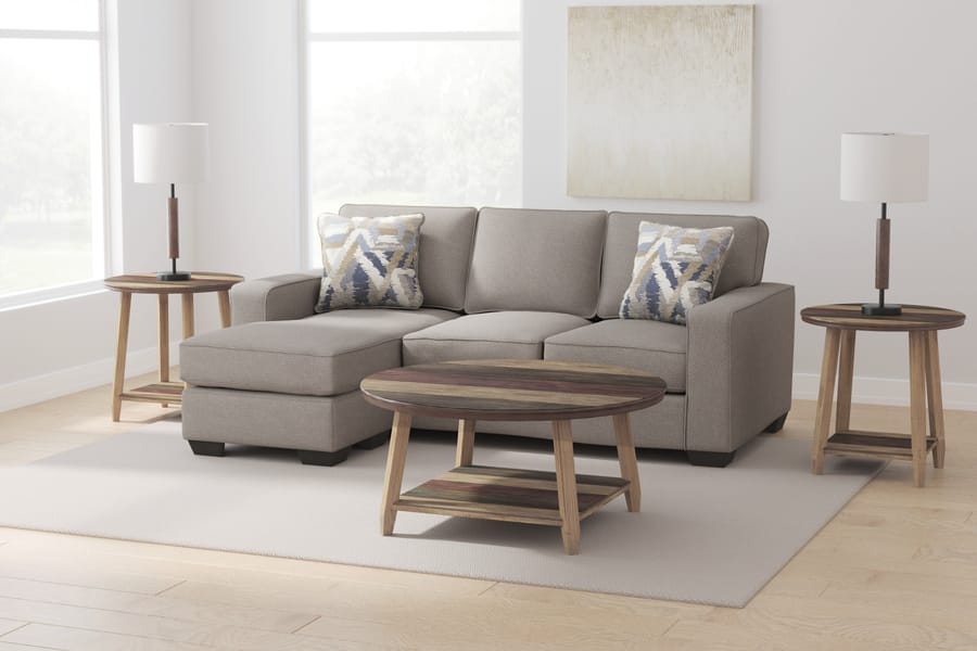 Ashley Living Room Greaves Sofa Chaise 5510418