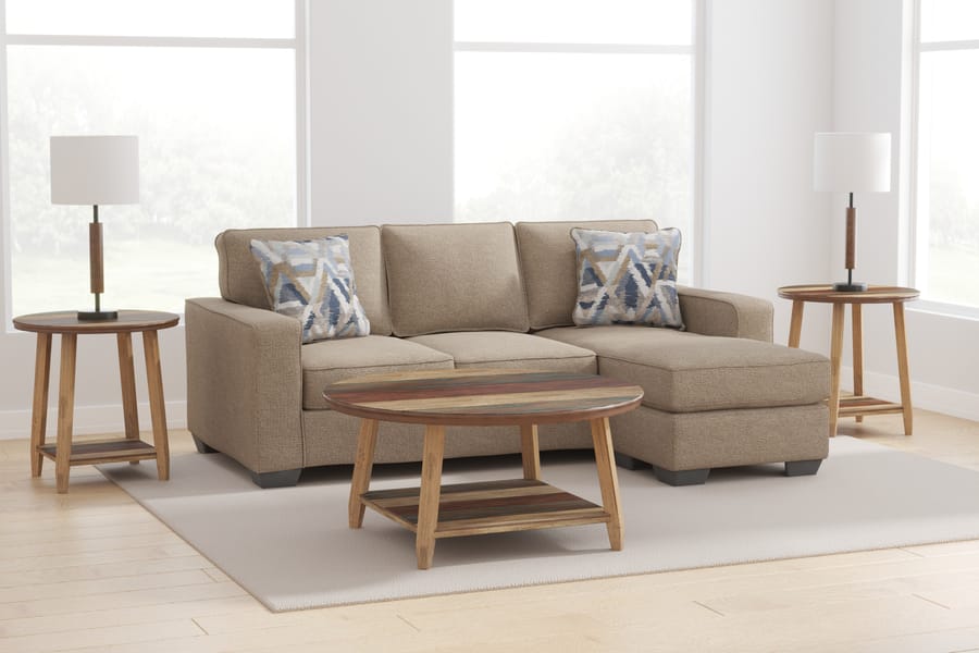 Ashley Living Room Greaves Sofa Chaise 5510518