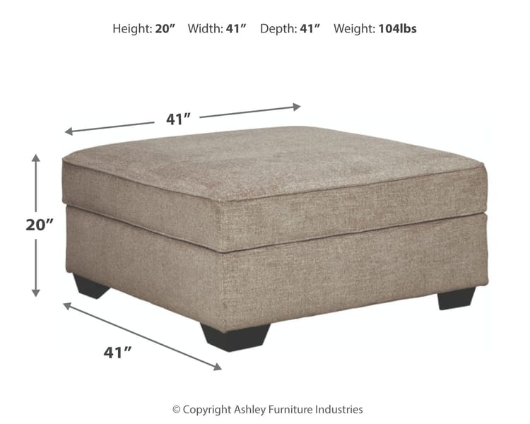 Ashley Living Room Bovarian Ottoman 5610311