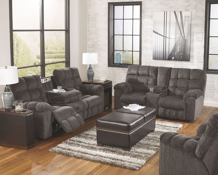 Ashley Living Room Acieona Reclining Loveseat with Console 5830094