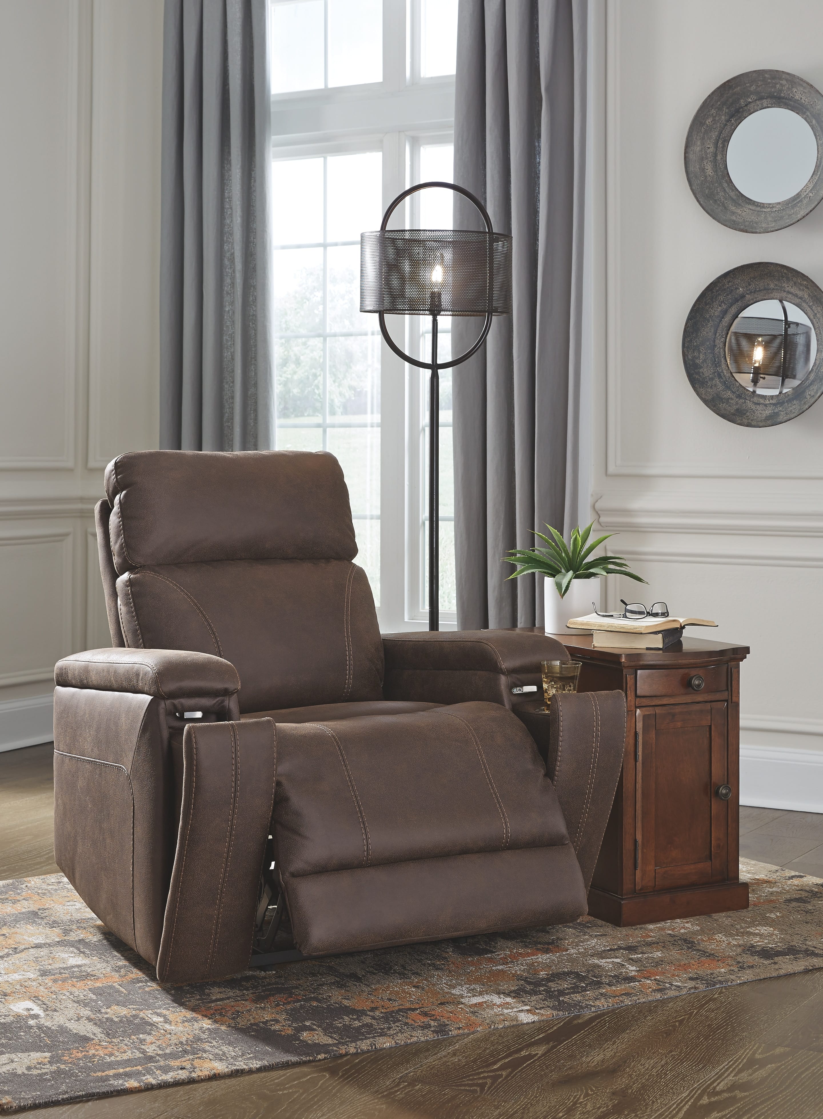 Living Room Recliners Ashley Living Room Rowlett Power Recliner