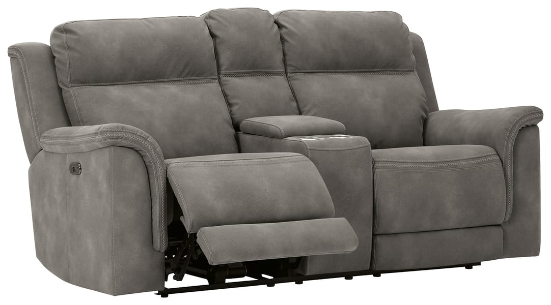Ashley Living Room Next-Gen DuraPella Power Reclining Loveseat with Console 5930118