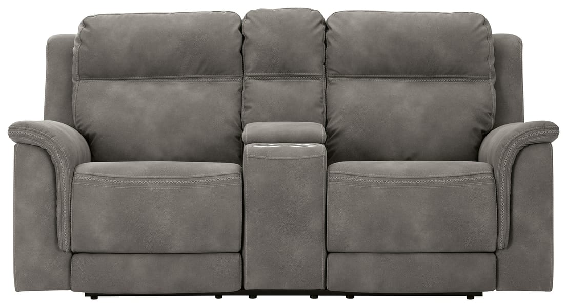 Ashley Living Room Next-Gen DuraPella Power Reclining Loveseat with Console 5930118