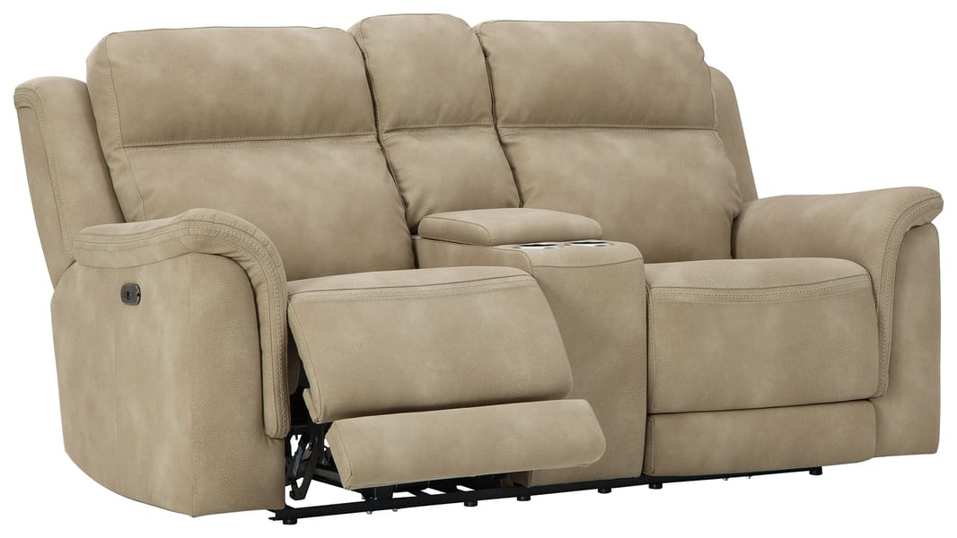Ashley Living Room Next-Gen DuraPella Power Reclining Loveseat with Console 5930218
