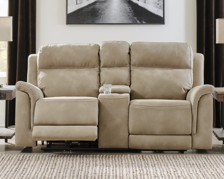 Ashley Living Room Next-Gen DuraPella Power Reclining Loveseat with Console 5930218