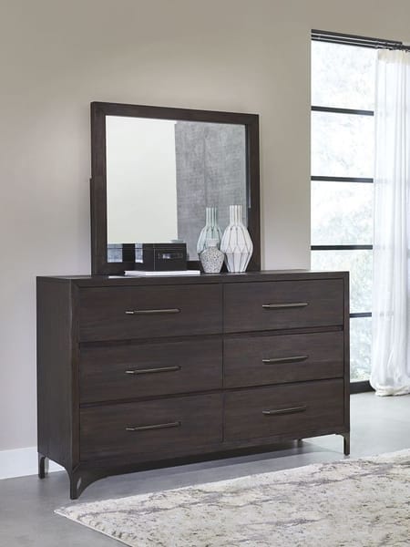 Modus Accessories Lucerne Mirror In Vintage Coffee 5NL283