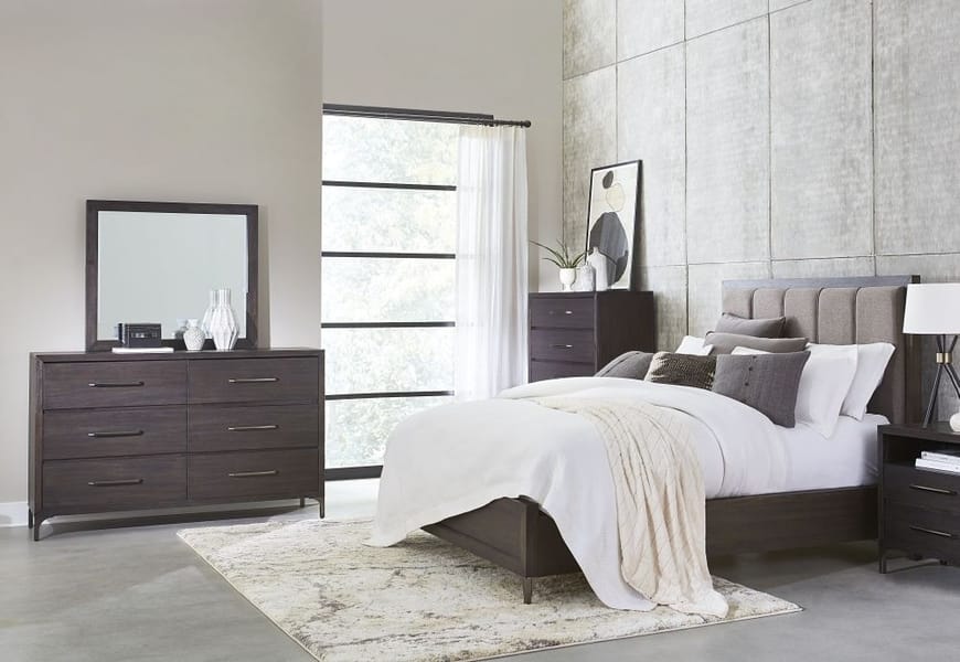 Modus Accessories Lucerne Mirror In Vintage Coffee 5NL283