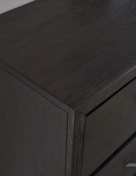 Modus Bedroom Lucerne Five-Drawer Metal Leg Chest In Vintage Coffee 5NL284