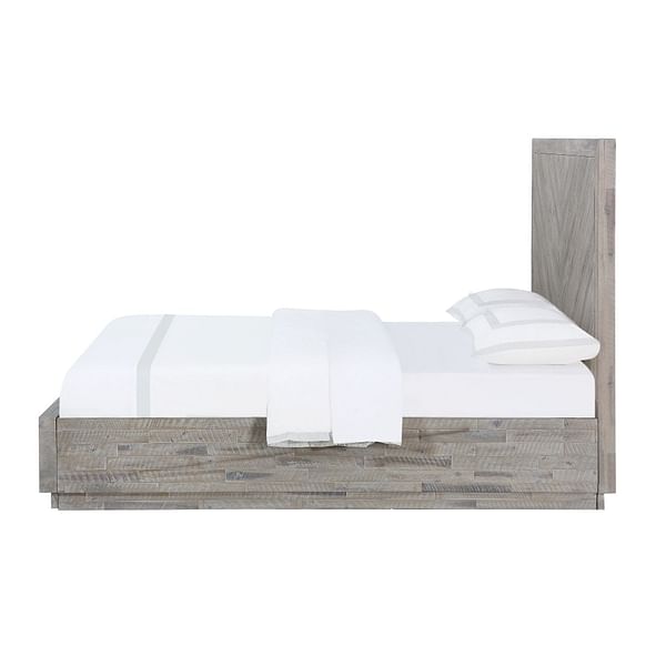 Modus Bedroom Ariana Upholstered Platform Bed In Bluebird 3ZR2L610