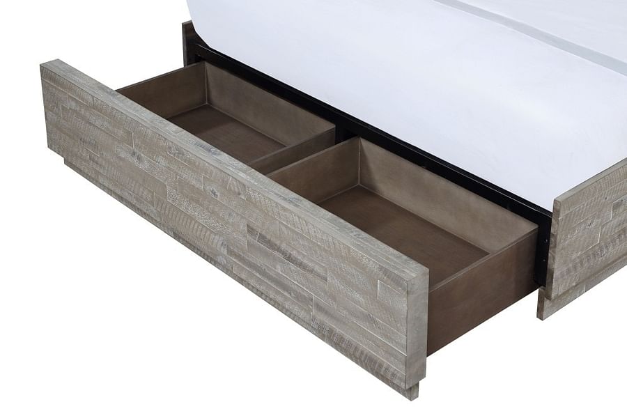 Modus Bedroom Ariana Upholstered Platform Bed In Bluebird 3ZR2L610