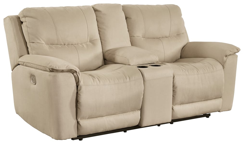 Ashley Living Room Next-Gen Gaucho Power Reclining Loveseat with Console 6080718