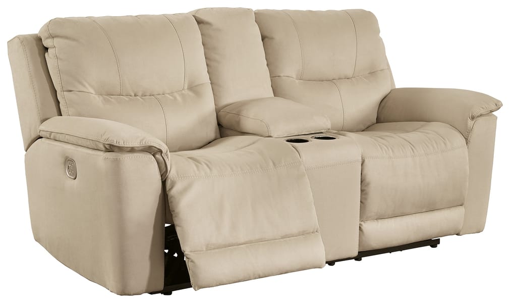 Ashley Living Room Next-Gen Gaucho Power Reclining Loveseat with Console 6080718