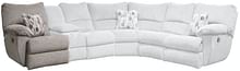 Catnapper Furniture Living Room Power Lay Flat Reclining Left Side Facing 62256-Pewter