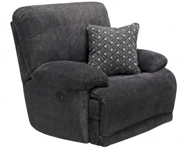 Catnapper Furniture Living Room Power Lay Flat Recliner 62810-7-Smoke