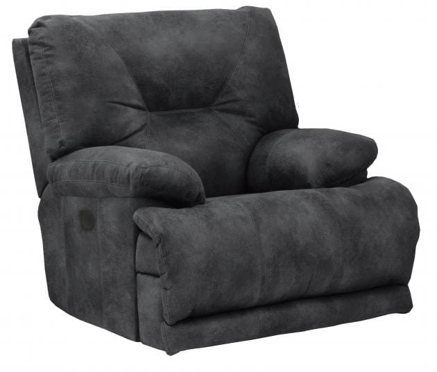 Catnapper Furniture Living Room Power. Lay Flat Recliner 64380-7-Slate