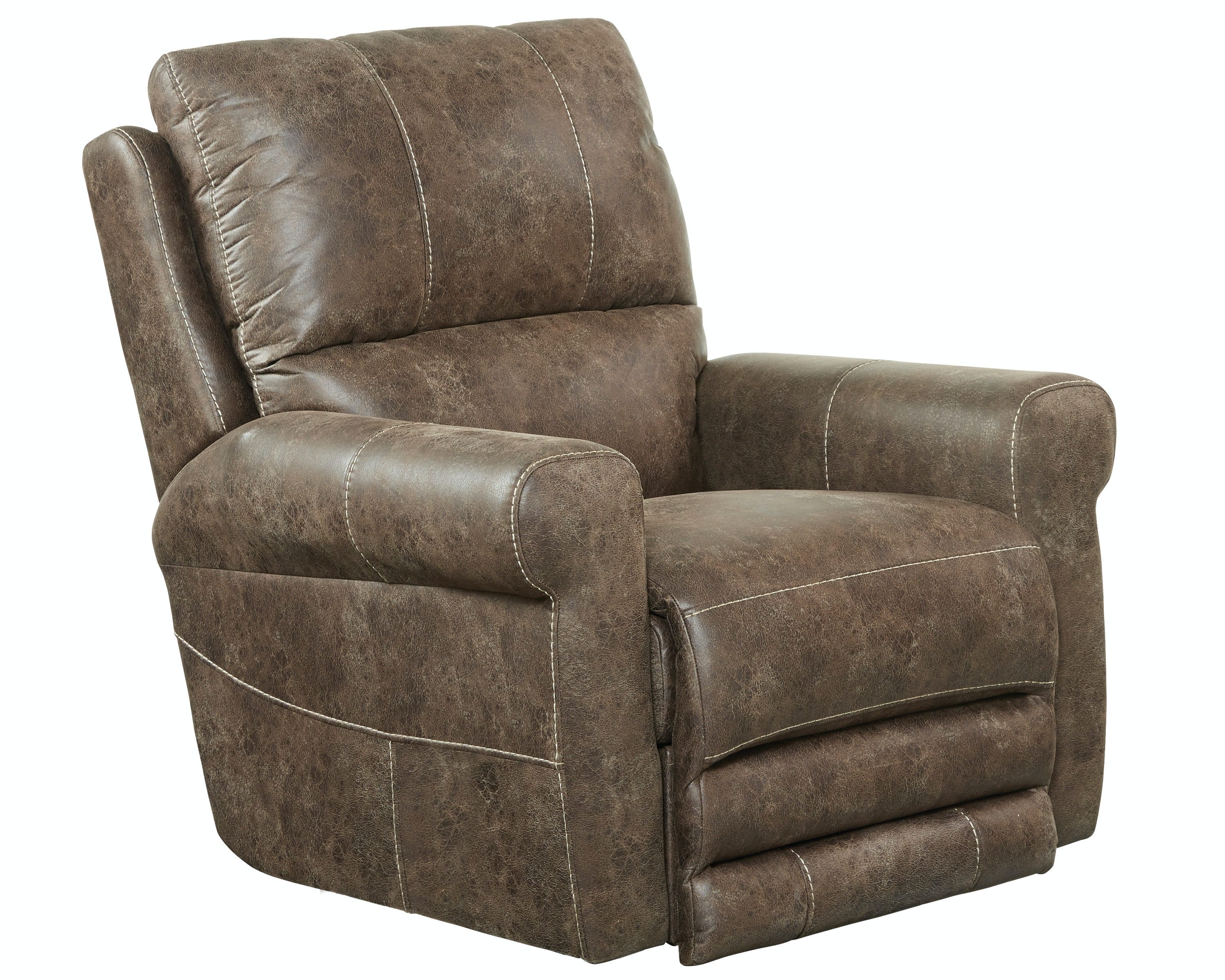 Catnapper Furniture Living Room Power Wall Hugger Recliner 647534-Ash