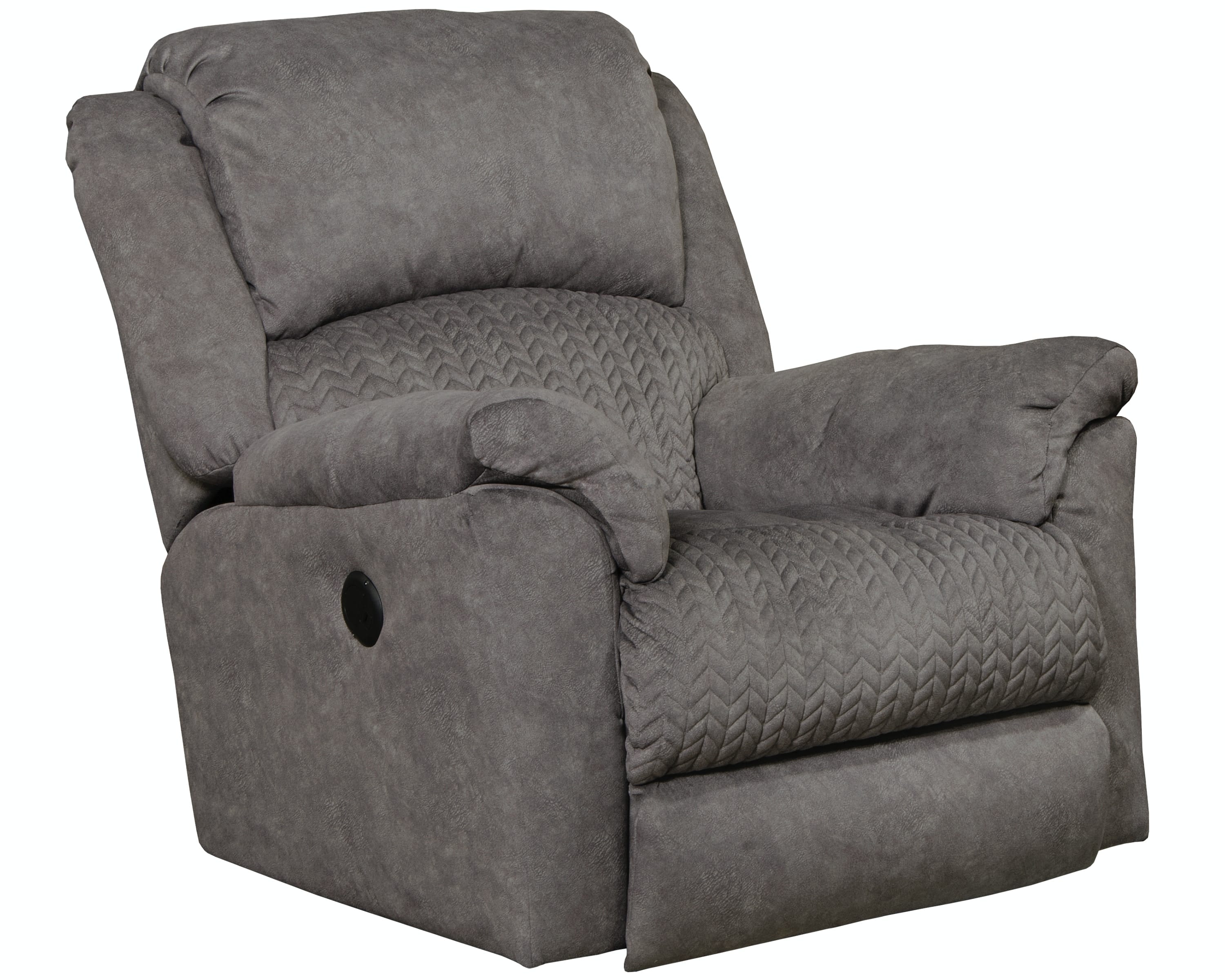 Catnapper Furniture Living Room Power Rocker Recliner 64785-2-Graphite