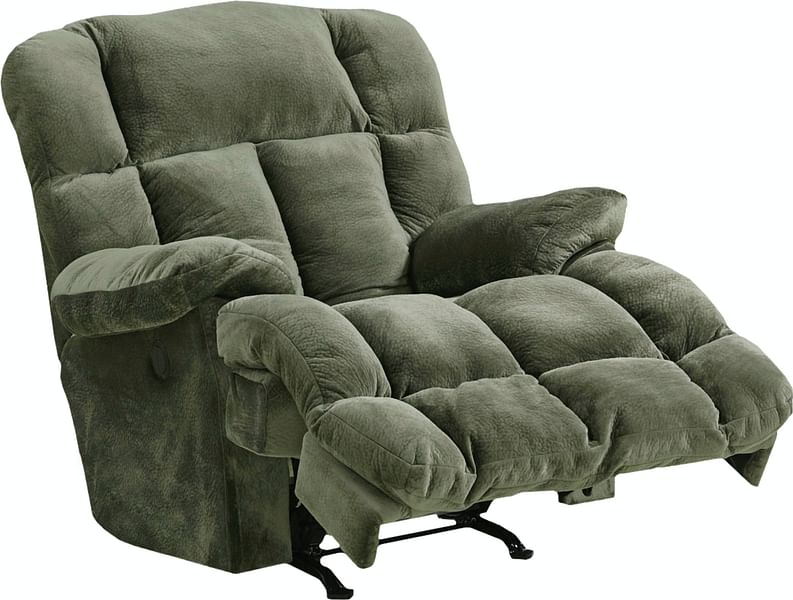 Catnapper Furniture Living Room Power. Chaise Recl with Lay Flat Feature 65417-Sage