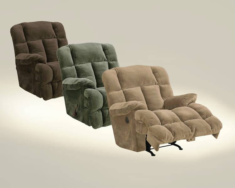 Catnapper Furniture Living Room Rocker Recliner 65412-Camel