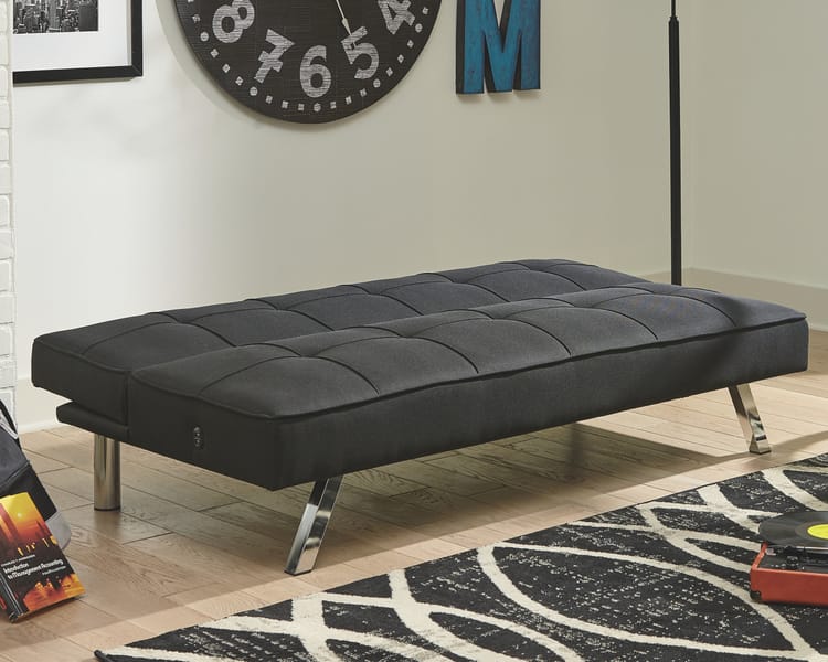 Ashley Living Room Santini Flip Flop Armless Sofa 6800545