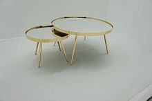 Coaster Living Room 2 Pc Nesting Coffee Table 723918