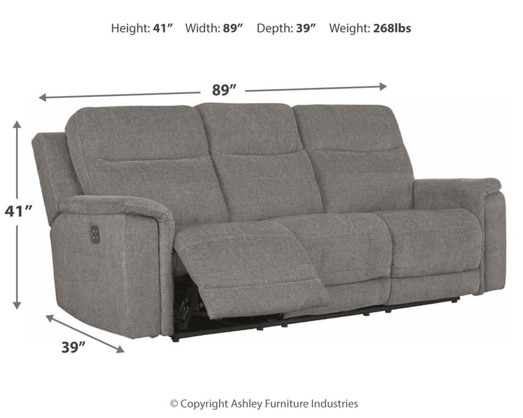 Ashley Living Room Mouttrie Power Reclining Sofa 7320515